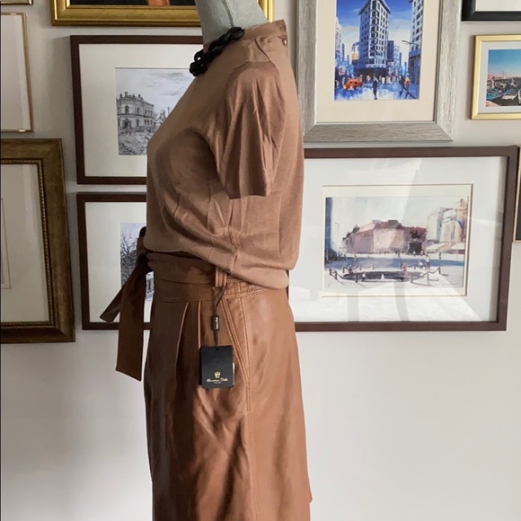 NWT Massimo Dutti Brown Skirt - Picture 2 of 3